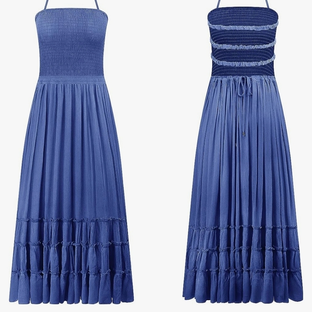 Backless Maxi Dress